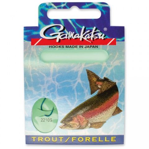 small fishing accessories :: Gamakatsu Hardcover hook BKD-2210S trout, Gr. 8